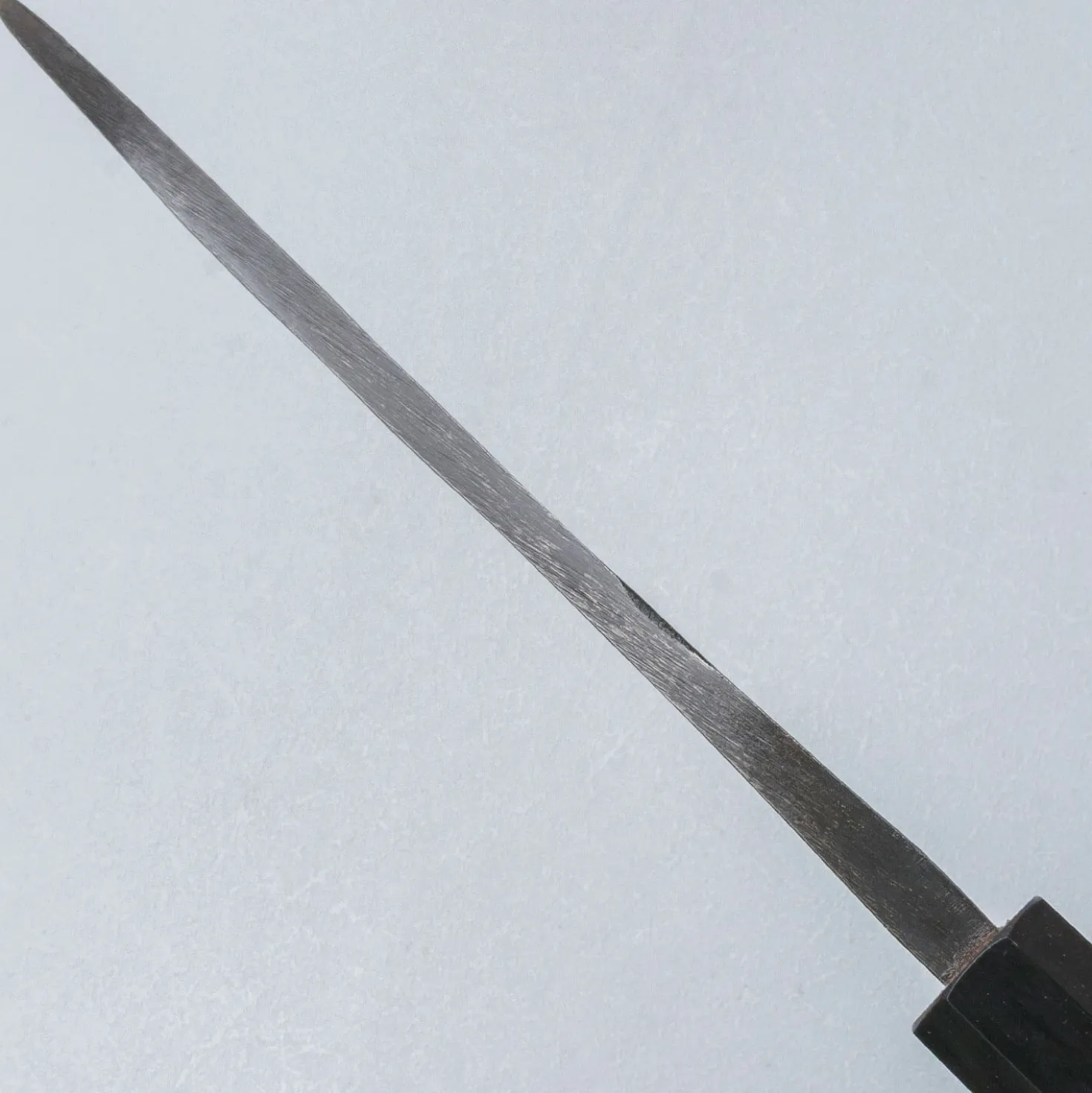 Hatsukokoro Kurokaze Aogami #2 Teak Double Bevel Deba 16.5 cm