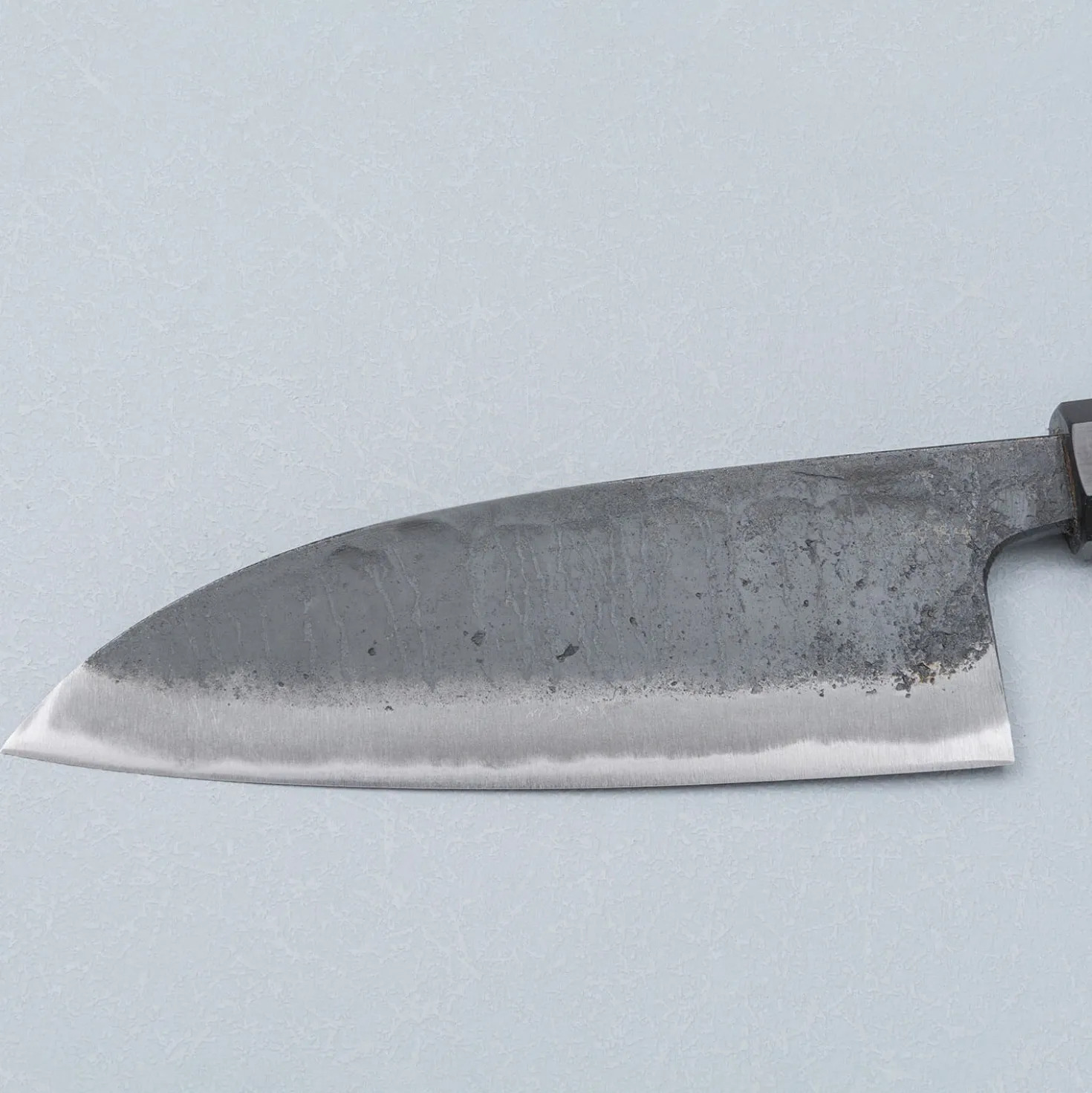 Hatsukokoro Kurokaze Aogami #2 Teak Double Bevel Deba 15 cm