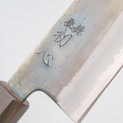 Hatsukokoro Kurosagi Aogami Super Bubinga Santoku 16.5 cm