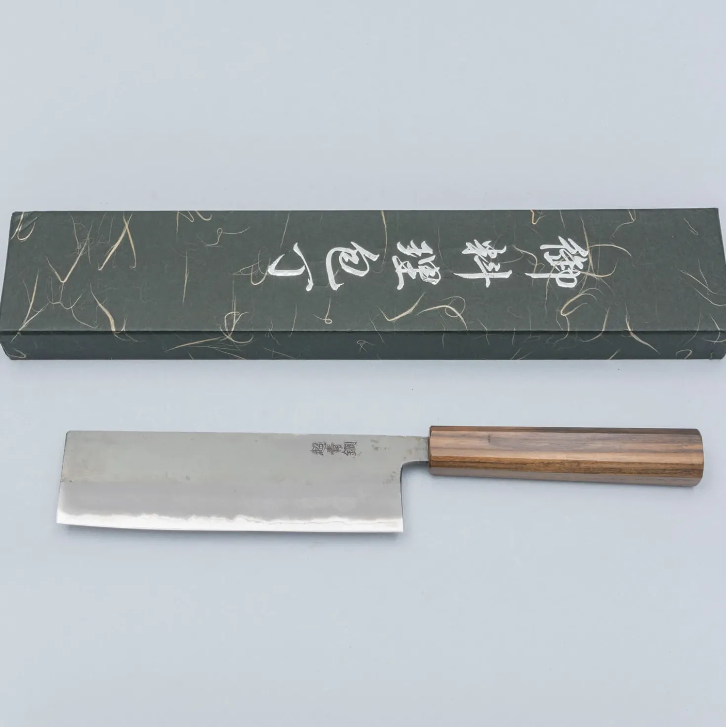 Hatsukokoro Kurosagi Aogami Super Bubinga Nakiri 16.5 cm