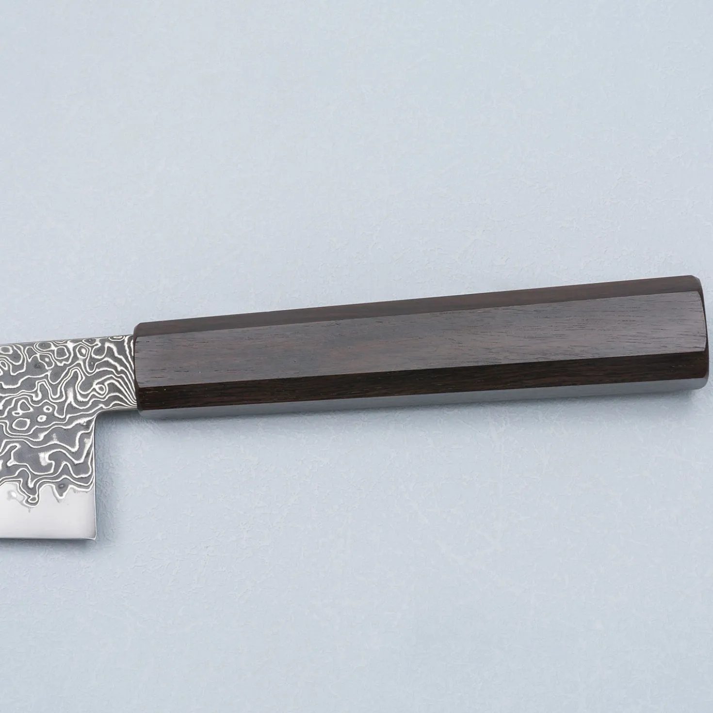 Hatsukokoro Ryuhyo Kurozome SG2 Damast Kiritsuke 21 cm