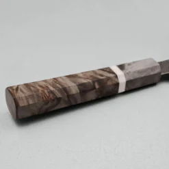 Hatsukokoro Ryuhyo Kurozome SG2 Damast Birch Santoku 18 cm