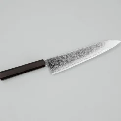 Hatsukokoro Ryuhyo SG2 Damast Ebony Gyuto 21 cm