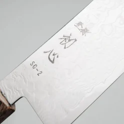Hatsukokoro Ryuhyo SG2 Damast Birch Gyuto 24 cm