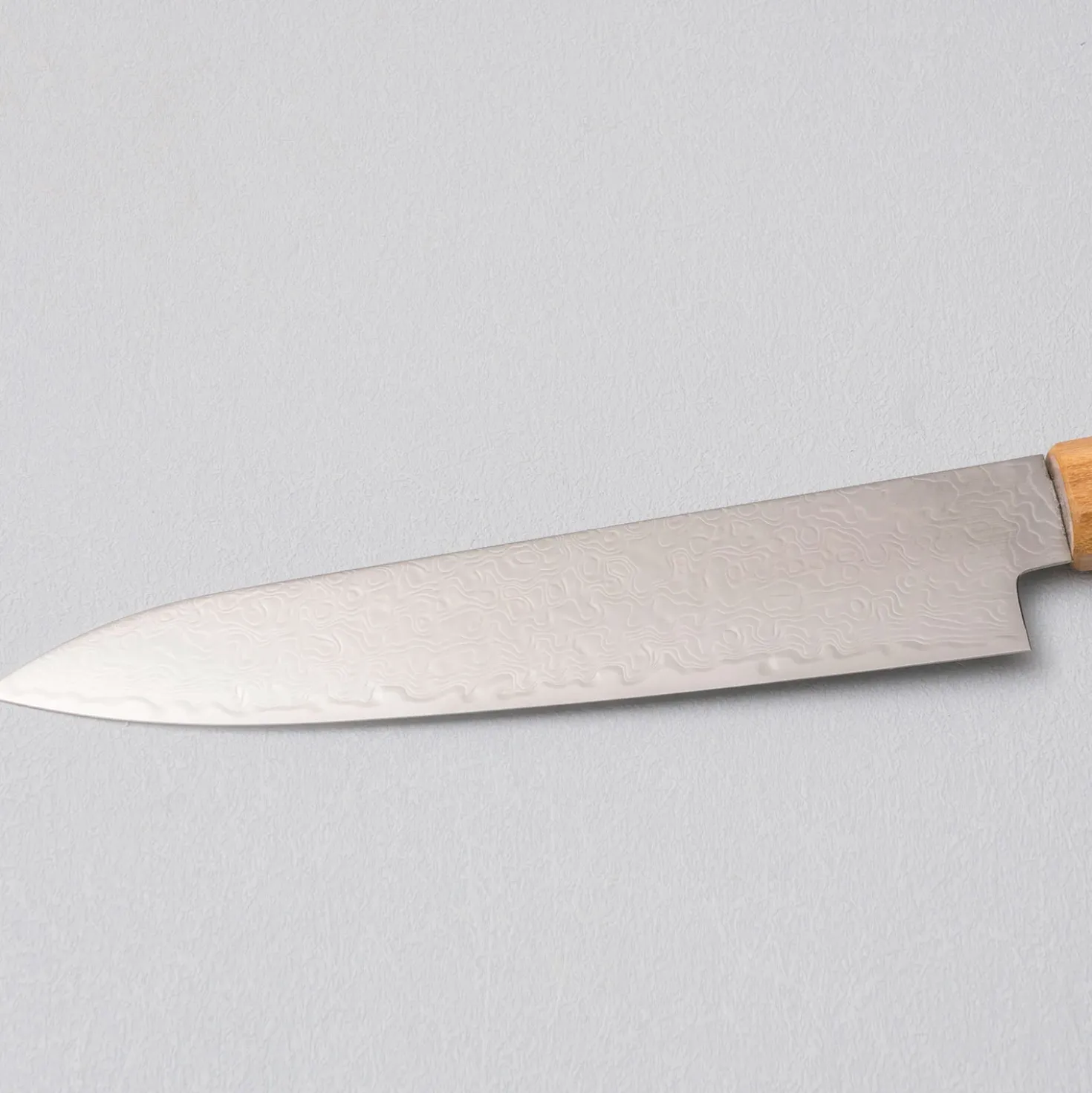 Hatsukokoro Ryuhyo SG2 Damast Olive Petty 15 cm
