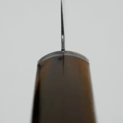 Hatsukokoro Ryuhyo SG2 Damast Kurozome Curved Ebony Petty 15 cm