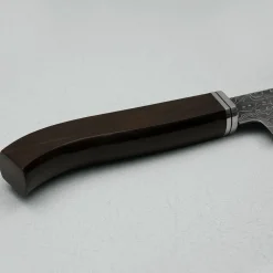 Hatsukokoro Ryuhyo SG2 Damast Kurozome Curved Ebony Petty 15 cm
