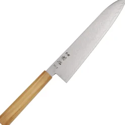 Hatsukokoro Ryuhyo SG2 Damast Olive Gyuto 21 cm