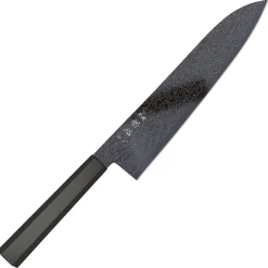 Hatsukokoro Ryuhyo SG2 Damast Ebony Black Coating Gyuto 21 cm