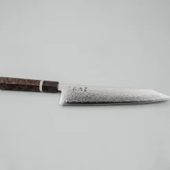 Hatsukokoro Ryuhyo SG2 Damast Birch Kiritsuke Gyuto 24 cm