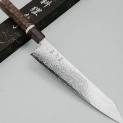 Hatsukokoro Ryuhyo SG2 Damast Birch Kiritsuke Gyuto 24 cm