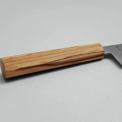 Hatsukokoro Ryuhyo SG2 Damast Olive Kiritsuke Gyuto 24 cm