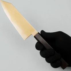 Hatsukokoro Ryuhyo SG2 Damast Ebony Gold Coating Bunka 18 cm
