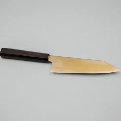 Hatsukokoro Ryuhyo SG2 Damast Ebony Gold Coating Bunka 18 cm