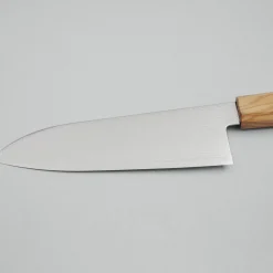 Hatsukokoro Ryuhyo SG2 Damast Olive Santoku 18 cm