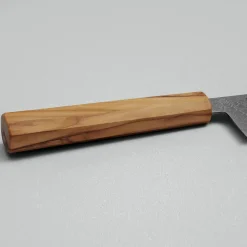 Hatsukokoro Ryuhyo SG2 Damast Olive Kiritsuke Gyuto 21 cm