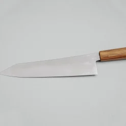 Hatsukokoro Ryuhyo SG2 Damast Olive Kiritsuke Gyuto 21 cm