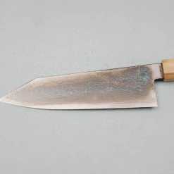Hatsukokoro Ryuhyo SG2 Damast Olive Black Coating Bunka 18 cm
