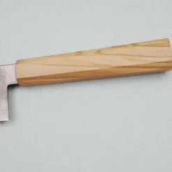 Hatsukokoro Ryuhyo SG2 Damast Olive Black Coating Bunka 18 cm