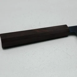 Hatsukokoro Ryuhyo SG2 Damast Ebony Blue Coating Gyuto 21 cm