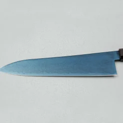 Hatsukokoro Ryuhyo SG2 Damast Ebony Blue Coating Gyuto 21 cm