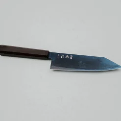 Hatsukokoro Ryuhyo SG2 Damast Ebony Blue Coating Bunka 18 cm