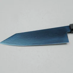 Hatsukokoro Ryuhyo SG2 Damast Ebony Blue Coating Bunka 18 cm