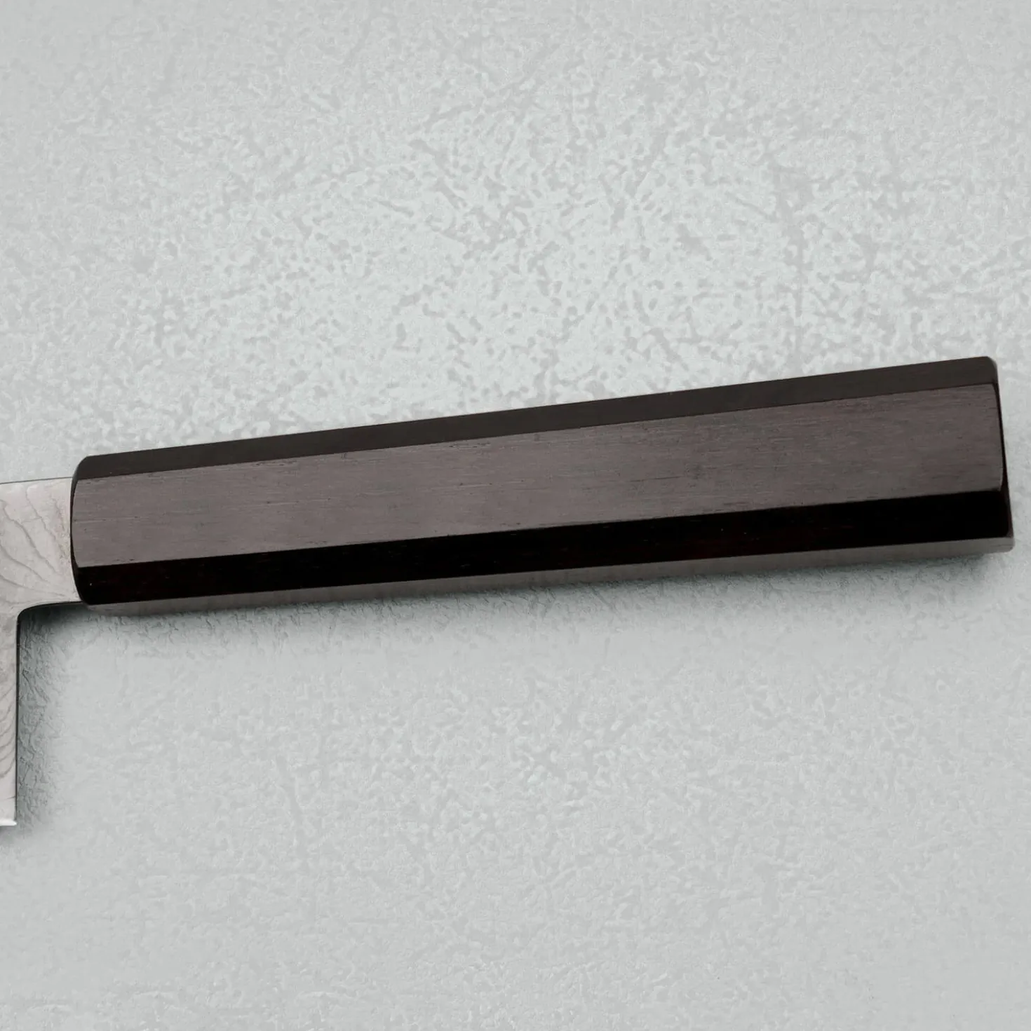 Hatsukokoro Ryuhyo SG2 Damast Ebony Black Coating Bunka 18 cm