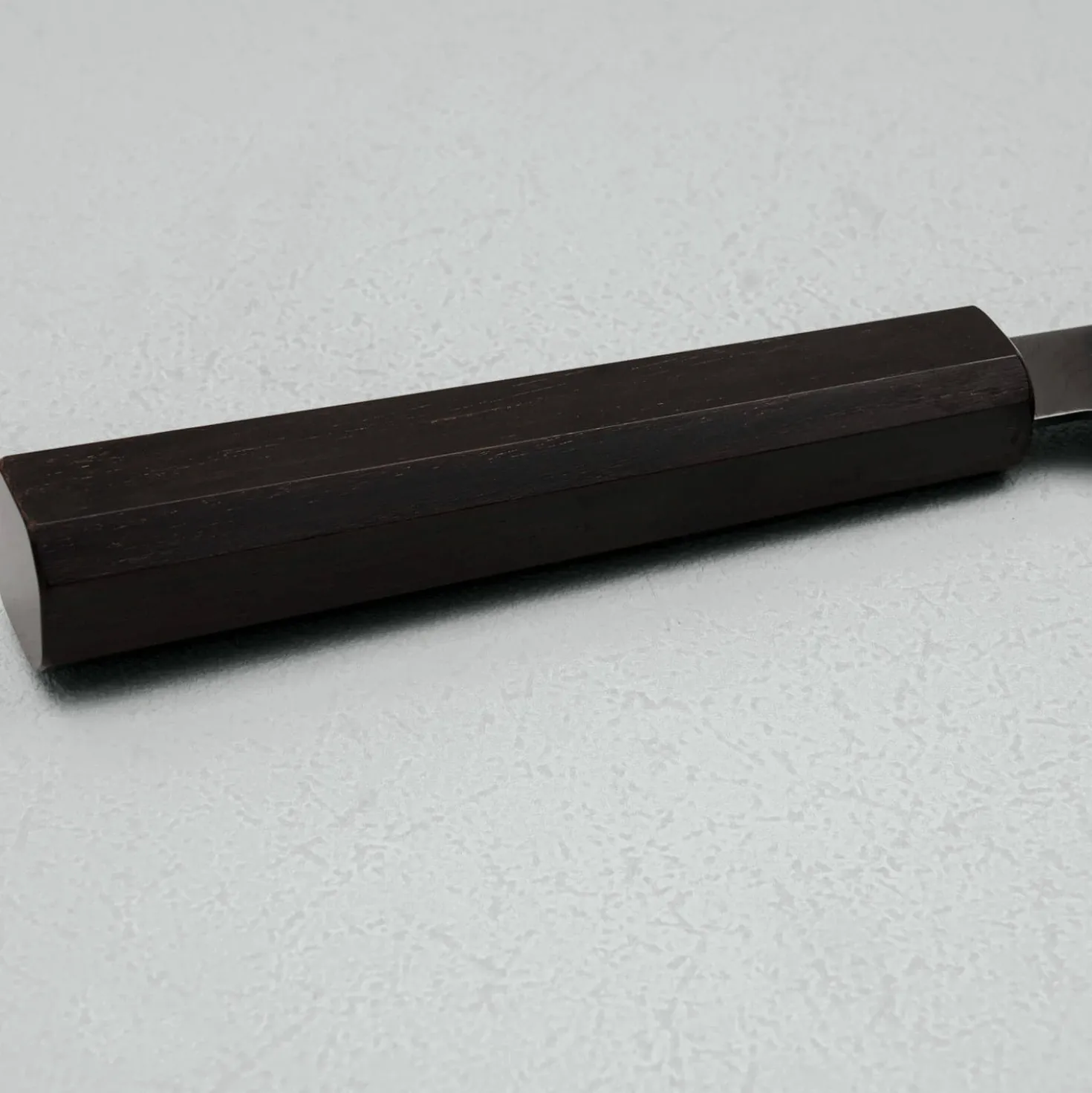 Hatsukokoro Ryuhyo SG2 Damast Ebony Black Coating Bunka 18 cm