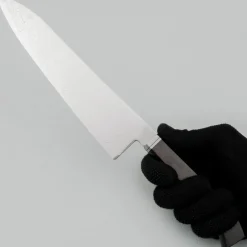 Hatsukokoro Ryuhyo SG2 Damast Curved Ebony Gyuto 21 cm