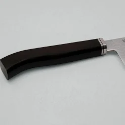 Hatsukokoro Ryuhyo SG2 Damast Curved Ebony Bunka 18 cm