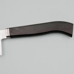 Hatsukokoro Ryuhyo SG2 Damast Curved Ebony Bunka 18 cm