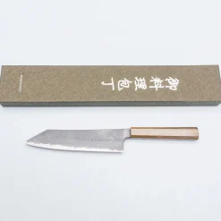 Hatsukokoro Ryusui Aogami 2 Nashiji Damast Bubinga Kiritsuke 21 cm