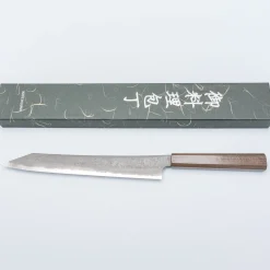 Hatsukokoro Ryusui Aogami 2 Nashiji Damast Bubinga Kiritsuke Sujihiki 27 cm