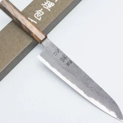 Hatsukokoro Ryusui Aogami 2 Nashiji Damast Bubinga Gyuto 24 cm