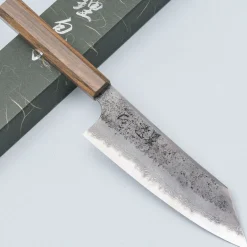 Hatsukokoro Ryusui Aogami 2 Nashiji Damast Bubinga Bunka 17 cm