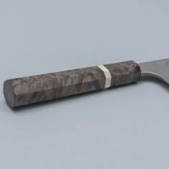 Hatsukokoro Ryusui Aogami 2 Nashiji Damast Birch Kiritsuke 21 cm