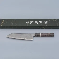 Hatsukokoro Ryusui Aogami 2 Nashiji Damast Birch Kiritsuke 21 cm