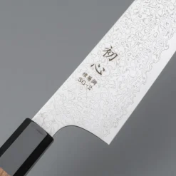 Hatsukokoro Saihyo SG2 Damast Kiritsuke 21 cm