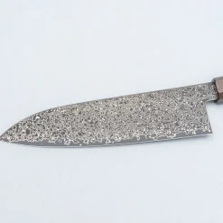 Hatsukokoro Saihyo SG2 Nickel Damast Santoku 18 cm