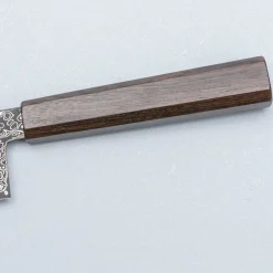 Hatsukokoro Saihyo SG2 Nickel Damast Santoku 18 cm