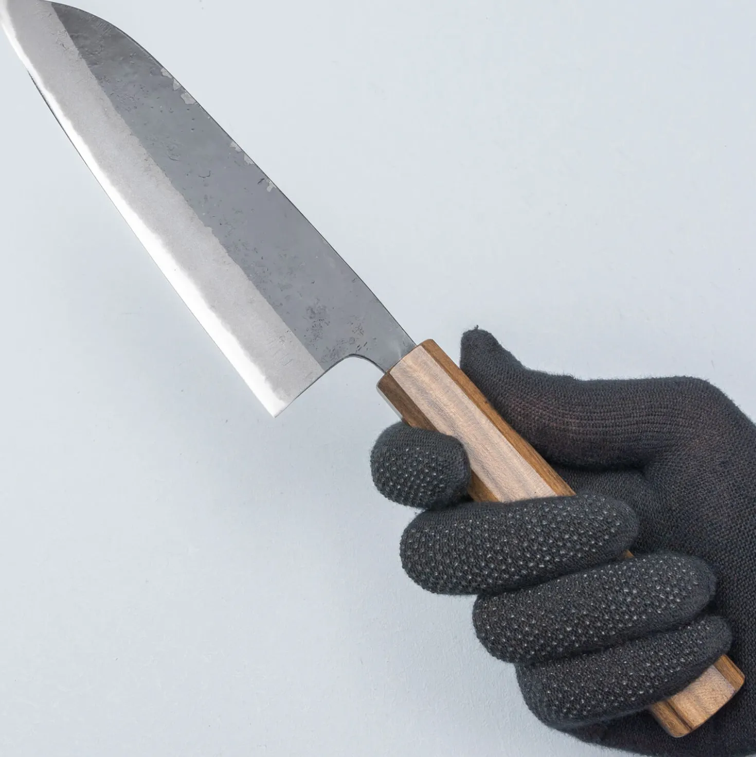 Hatsukokoro Shikkoku Aogami #2 Santoku 17 cm