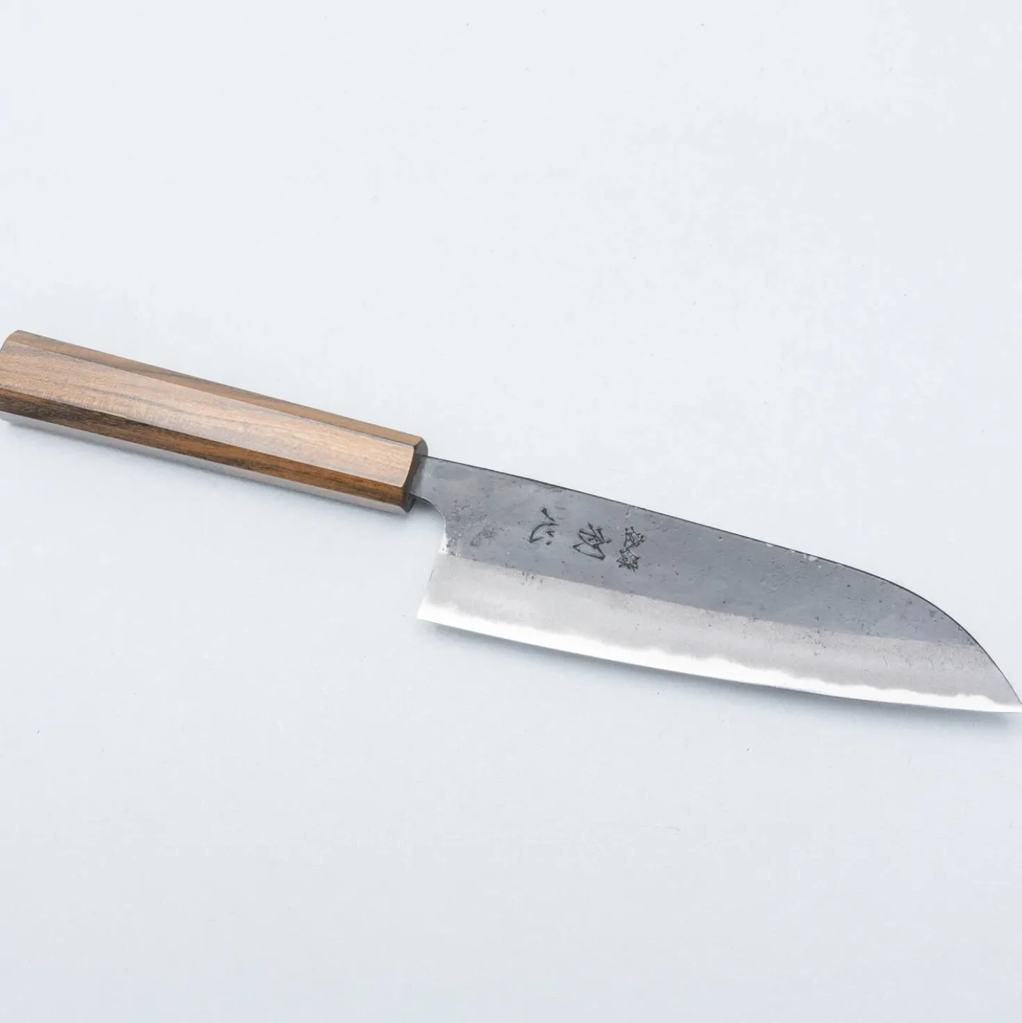 Hatsukokoro Shikkoku Aogami #2 Santoku 17 cm