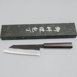Hatsukokoro Shinkiro Aogami Super Ebony Bunka 17 cm