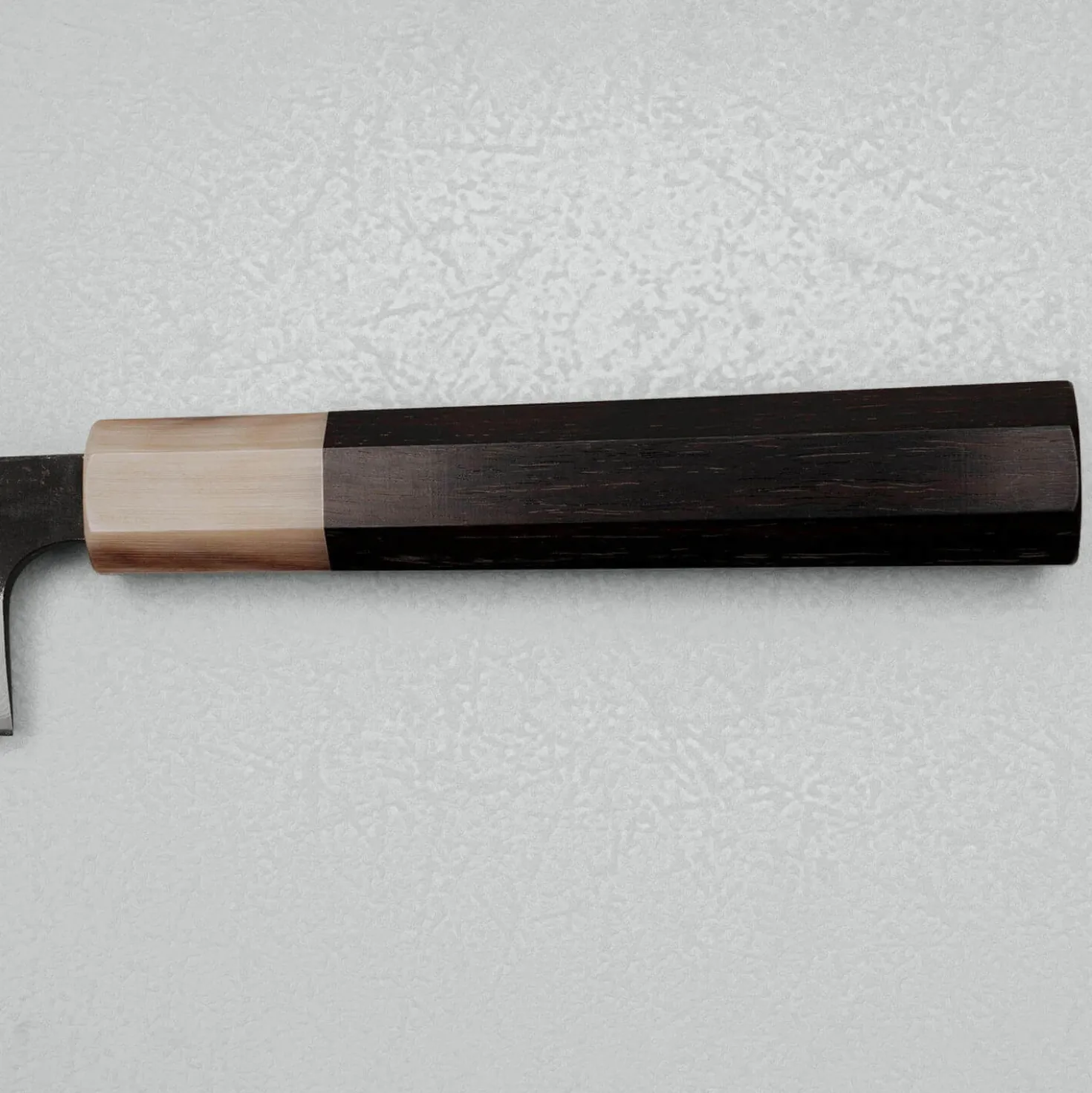 Hatsukokoro Shinkiro Aogami Super Ebony Horn Petty 15 cm