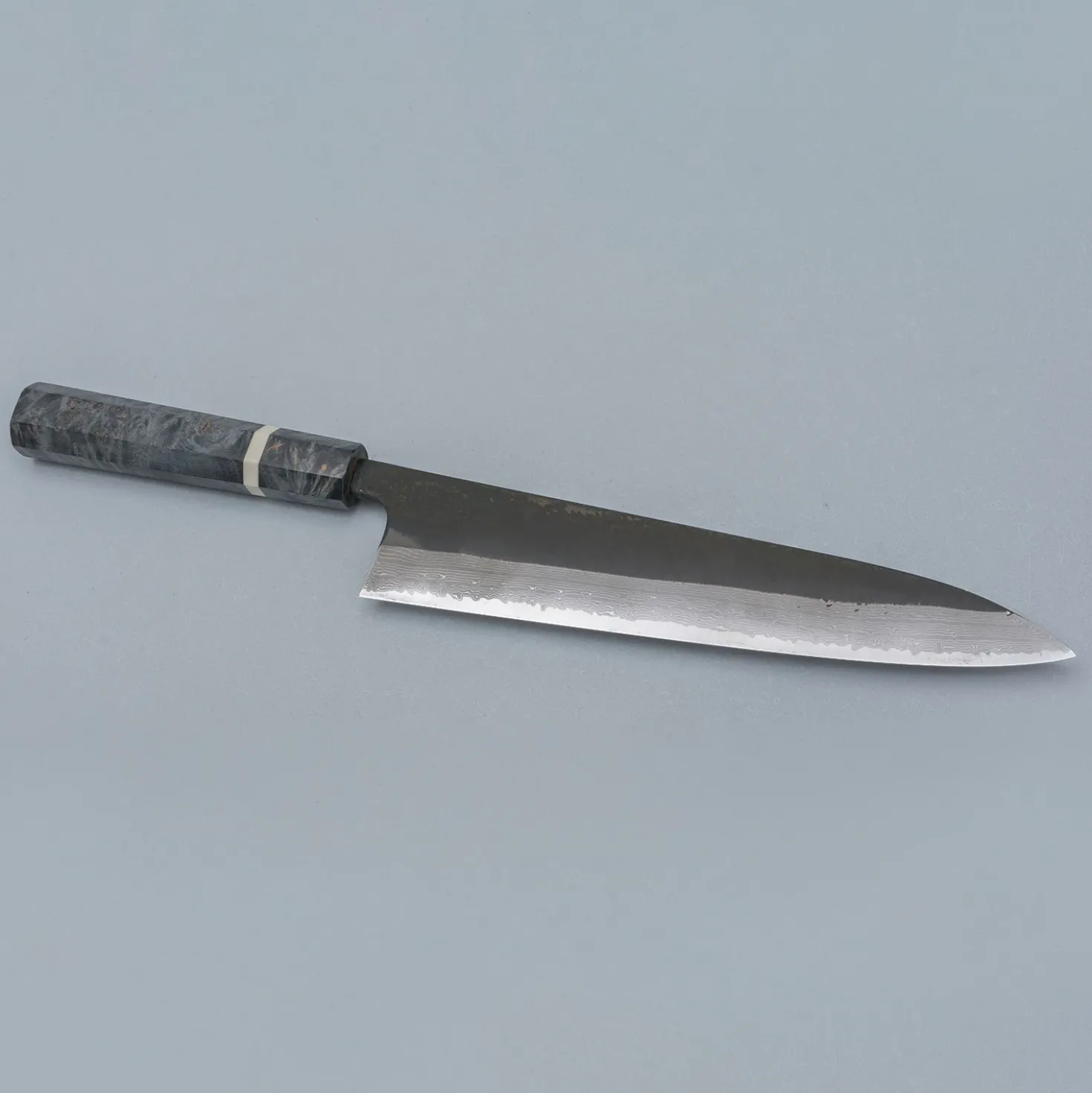 Hatsukokoro Shinkiro Aogami Super Birch Gyuto 24 cm