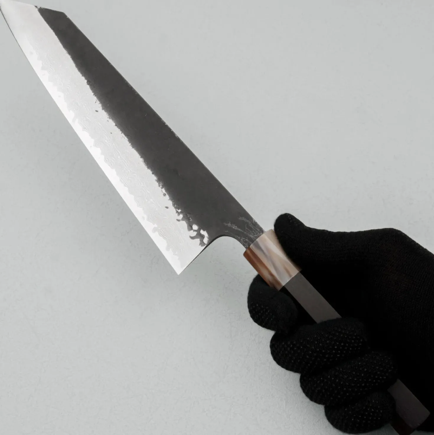 Hatsukokoro Shinkiro Aogami Super Horn Kiritsuke Gyuto 21 cm