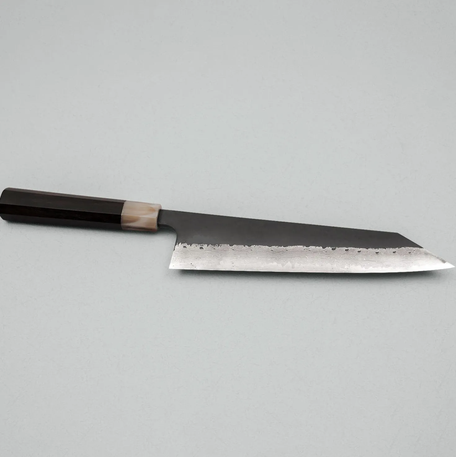 Hatsukokoro Shinkiro Aogami Super Horn Kiritsuke Gyuto 21 cm