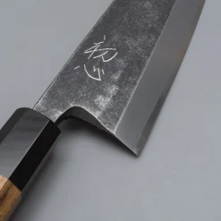 Hatsukokoro Shirasagi Kurouchi Single Bevel Kiritsuke Deba 18 cm