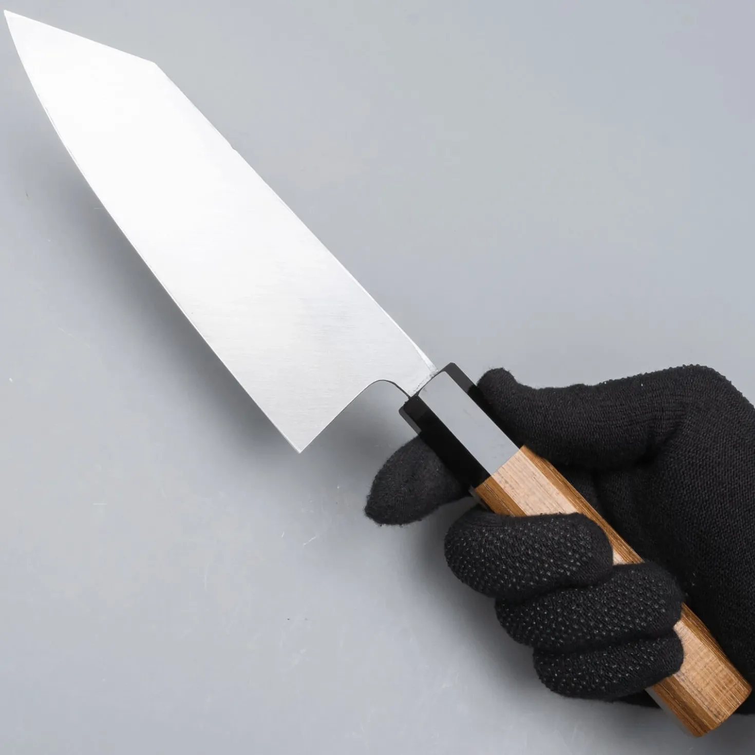 Hatsukokoro Shirasagi Kurouchi Single Bevel Kiritsuke Deba 16.5 cm